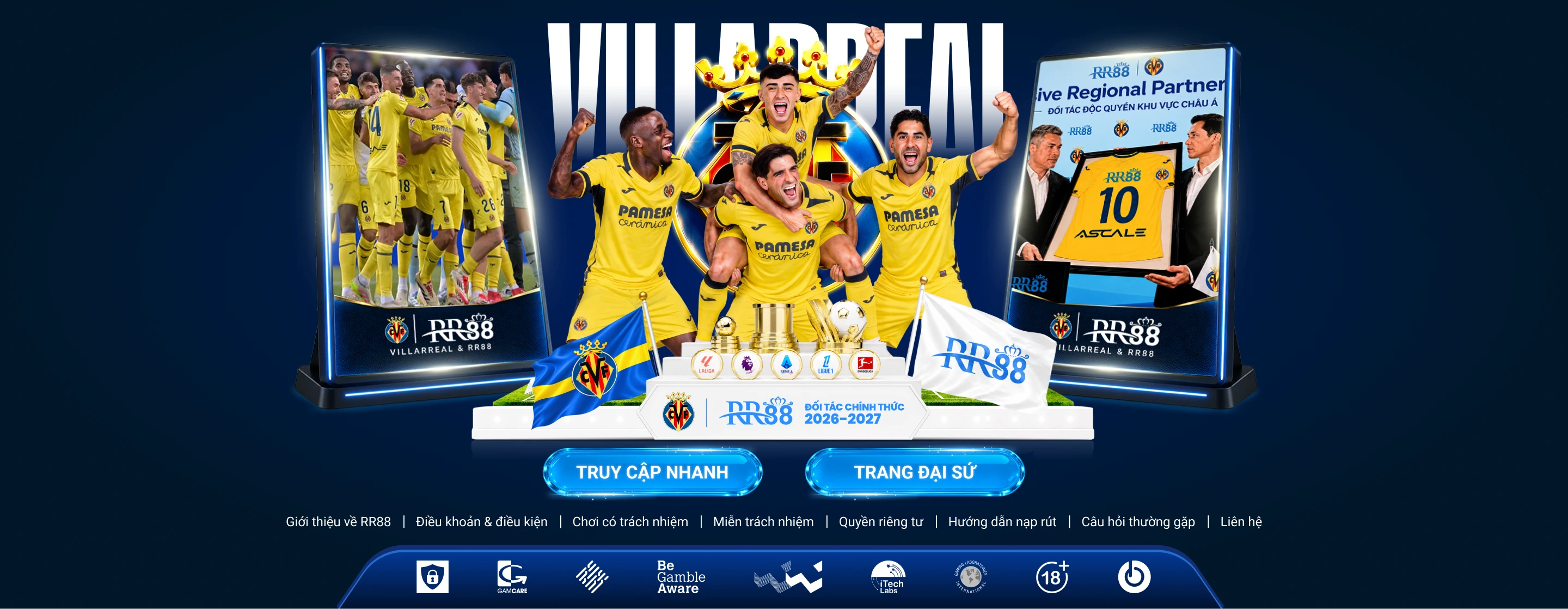 RR88 | Villarreal Đối tác chính thức